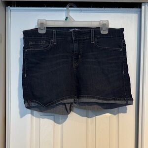 Signature by Levi Strauss Dark Blue Jean Shorts